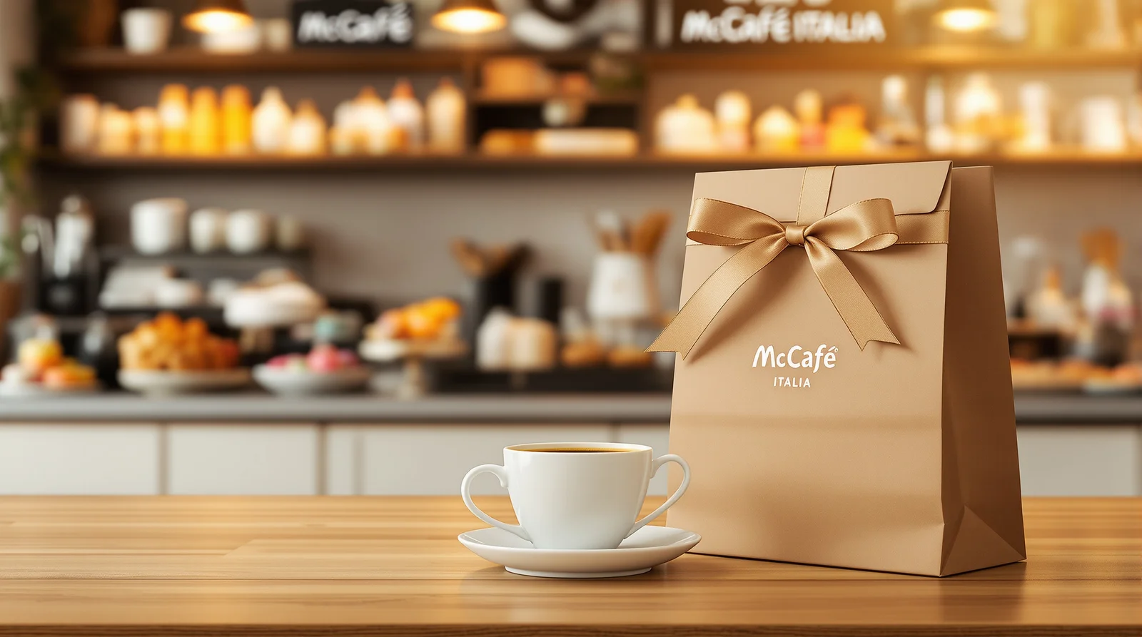 Espresso gratis al McCafè